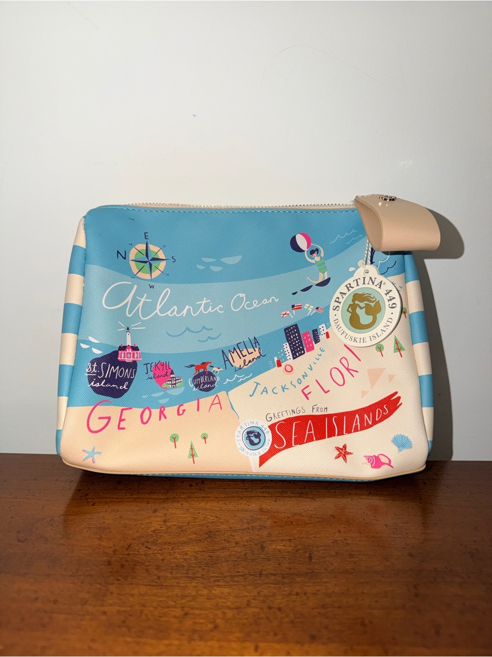 NWT Spartina 449 Sea Islands Carry All Case